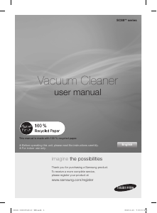 Manual Samsung SC8821 Vacuum Cleaner