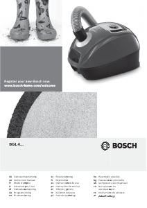 Manuale Bosch BGL4PROFAM Aspirapolvere