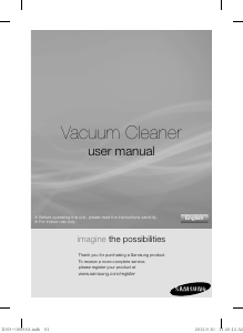 Manual Samsung SC5451 Vacuum Cleaner