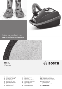 Bruksanvisning Bosch BGL8PET1 Dammsugare