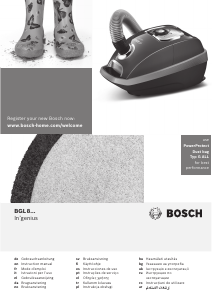 Käyttöohje Bosch BGL8330T Pölynimuri