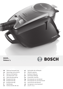 Εγχειρίδιο Bosch BGS5322R Ηλεκτρική σκούπα