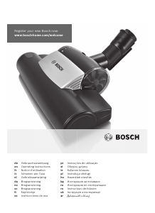 Käyttöohje Bosch BGS5335 Pölynimuri