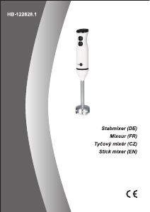 Handleiding Cook o Fino HB-122828.1 Staafmixer