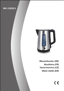 Handleiding Cook o Fino WK-122829.5 Waterkoker