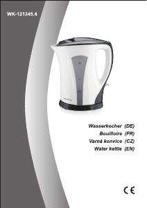 Handleiding Cook o Fino WK-121345.4 Waterkoker