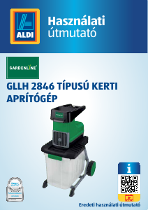 Használati útmutató Gardenline GLLH 2846 Kerti aprítógép