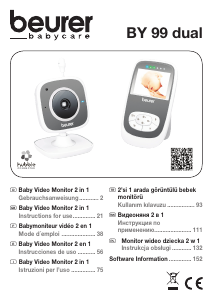 Manual Beurer BY 99 dual Baby Monitor