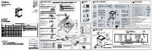 说明书 海尔 EB100B22Mate2 洗衣机
