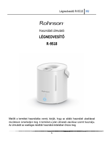 Használati útmutató Rohnson R-9518 Párásító