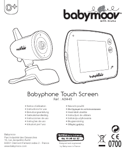 Manuál Babymoov A014411 Touch Screen Chůvička