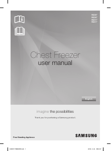 Manual Samsung RZ26K1133WW Congelador