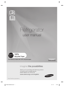 Mode d’emploi Samsung RR92EEMG Réfrigérateur
