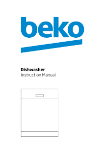 Manual BEKO DFN 6838 Dishwasher