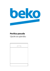 Priručnik BEKO DIS 16010 Perilica posuđa