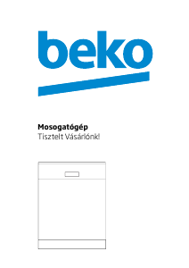 Használati útmutató BEKO DSN 26320 X Mosogatógép