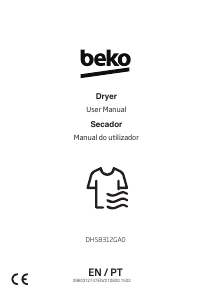 Manual BEKO DHS 8312 GA0 Dryer