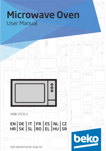 Manuale BEKO BMOB 17131 X Microonde