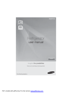 Handleiding Samsung RA22FCUX Koelkast