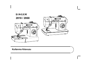 Kullanım kılavuzu Singer 2868 Dikiş makinesi