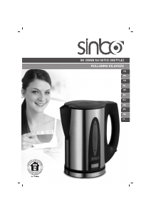 Manual de uso Sinbo SK-2385 Hervidor
