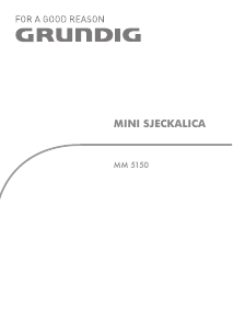 Priručnik Grundig MM 5150 Sjeckalica