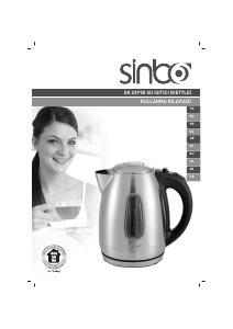 Kullanım kılavuzu Sinbo SK-2391 Çaydanlık