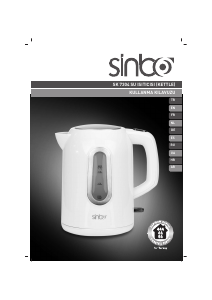 Kullanım kılavuzu Sinbo SK-7304 Çaydanlık