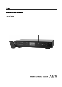 Bedienungsanleitung AEG IR 4427 Radio