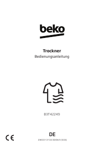 Bedienungsanleitung BEKO B3T42249 Trockner