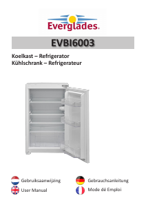 Bedienungsanleitung Everglades EVBI6003 Kühlschrank