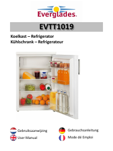 Bedienungsanleitung Everglades EVTT1019 Kühlschrank