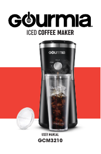 Manual Gourmia GCM3210W Coffee Machine