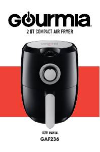 Manual Gourmia GAF236W Deep Fryer