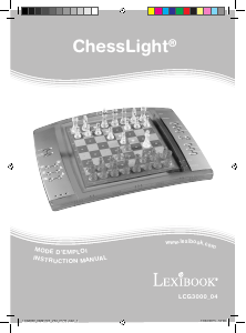 Bedienungsanleitung Lexibook CG3000 ChessLight Schachcomputer