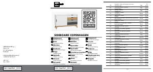 Mode d’emploi Livarno IAN 366961 Copenhagen Commode