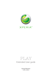 Bruksanvisning Sony Ericsson Xperia PLAY Mobiltelefon