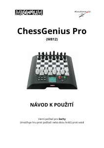 Manuál Millennium M812 ChessGenius Pro Šachový počítač