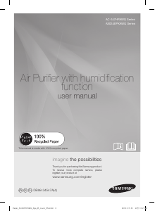 Manual Samsung AC-347HPAWQ/TS Air Purifier