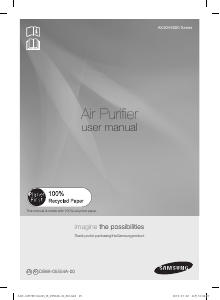 Manual Samsung AX40H5000GM/MG Air Purifier