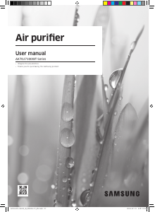 Manual Samsung AX70J7100WT/MG Air Purifier