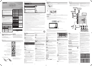 Manual Samsung UA32M4010DR LED Television
