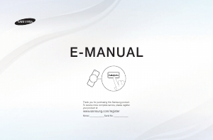 Manual Samsung UA26D4003BM LED Television