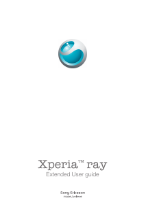 Bruksanvisning Sony Ericsson Xperia ray Mobiltelefon