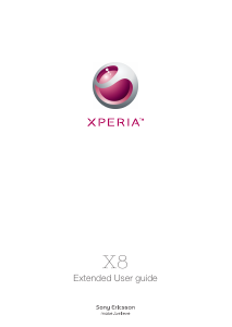 Handleiding Sony Ericsson Xperia X8 Mobiele telefoon