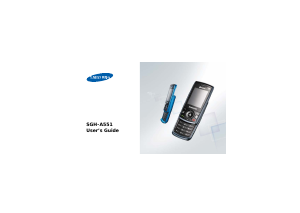 Handleiding Samsung SGH-A551 Mobiele telefoon