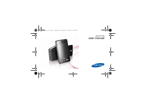 Handleiding Samsung SGH-F480T Mobiele telefoon