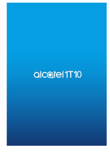 Handleiding Alcatel 8091 1T 10 Tablet