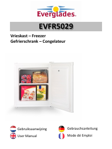 Manual Everglades EVFR5029 Freezer