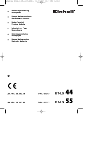 Handleiding Einhell BT-LS 44 Houtkliever